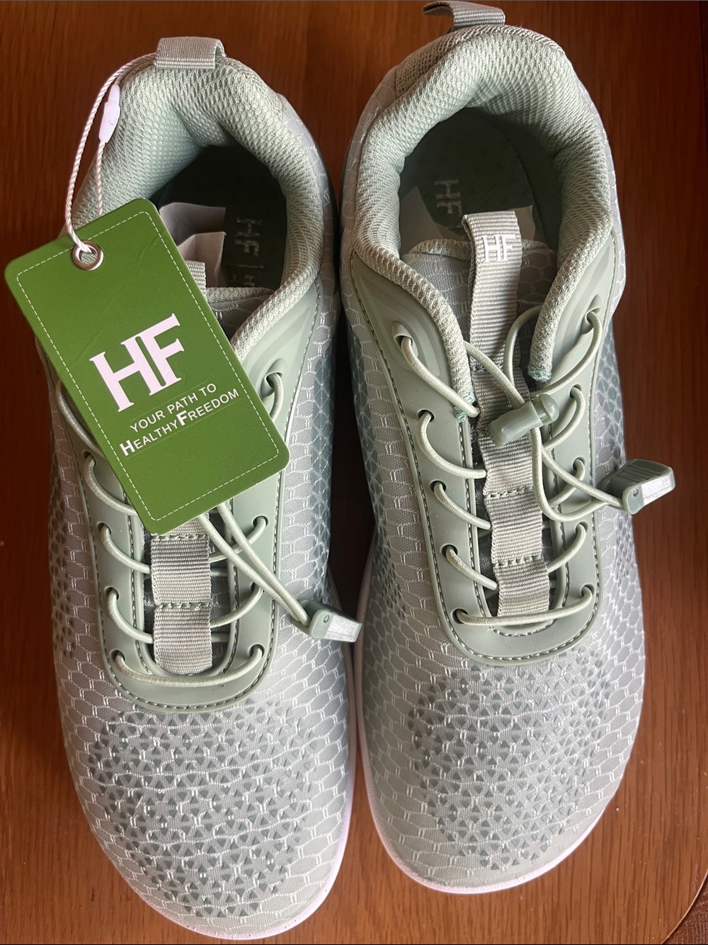 Womens Light Green HIKE footwear Sneakers - Slip-On Comfort